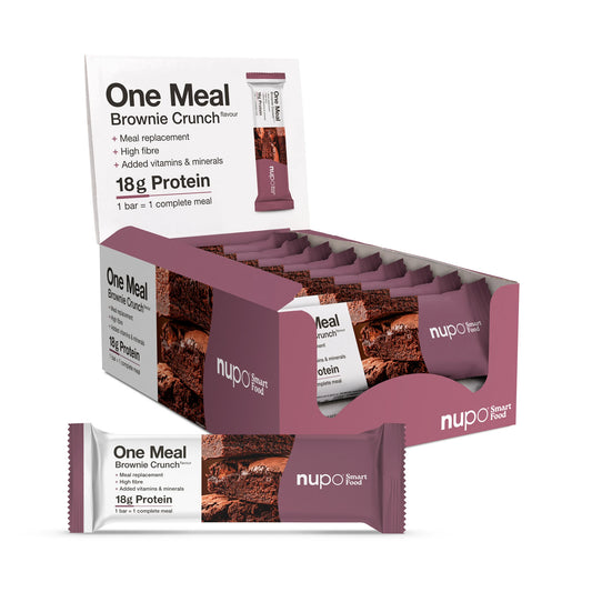 Nupo One Meal Bar Brownie Crunch meal replacement bar packshot