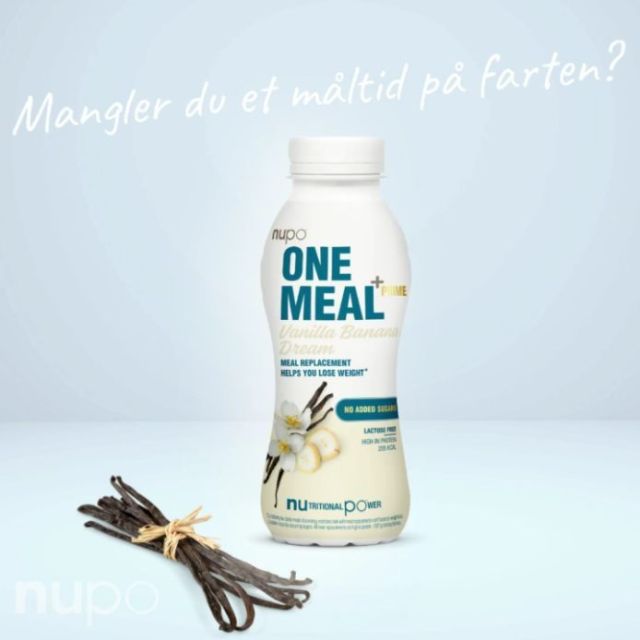 One Meal +PRIME færdigdrikke perfekt til når du er på farten 🤩🏃‍♂️🏃‍♀️ Nu som Laktosefrie ‼️​​Find alle vores varianter på Nupo.dk!