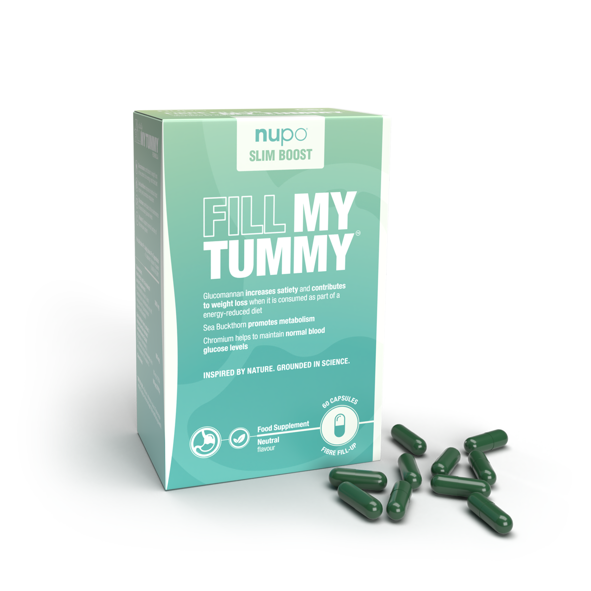 NUPO Slim Boost Fill My Tummy 60 capsules