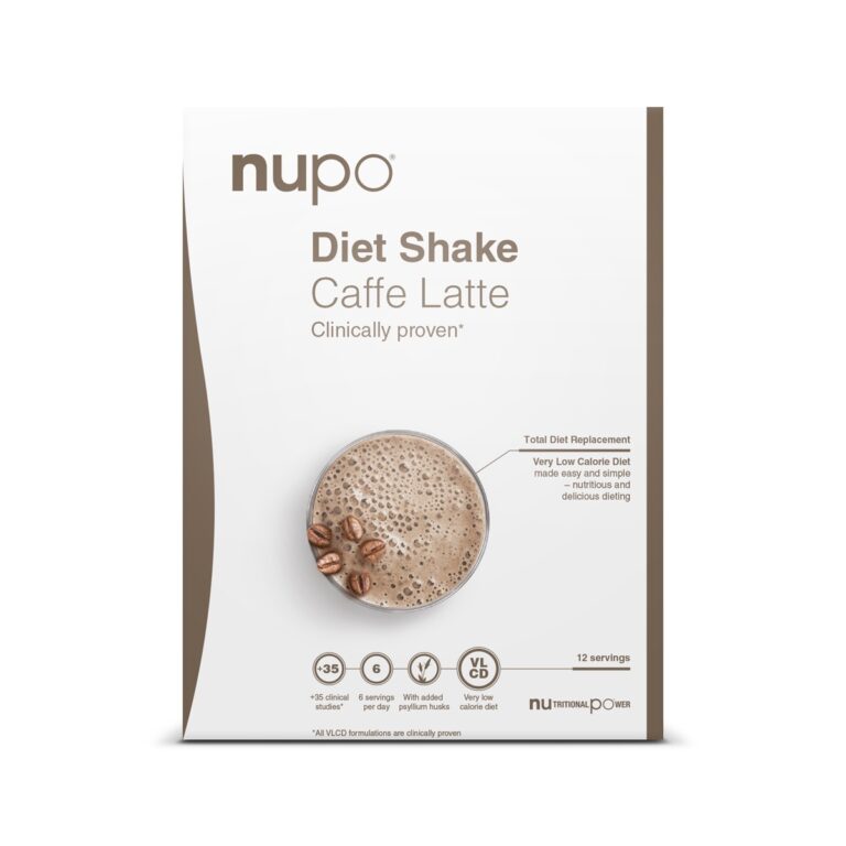 Nupo Diétás ital Caffe Latte ízesítéssel