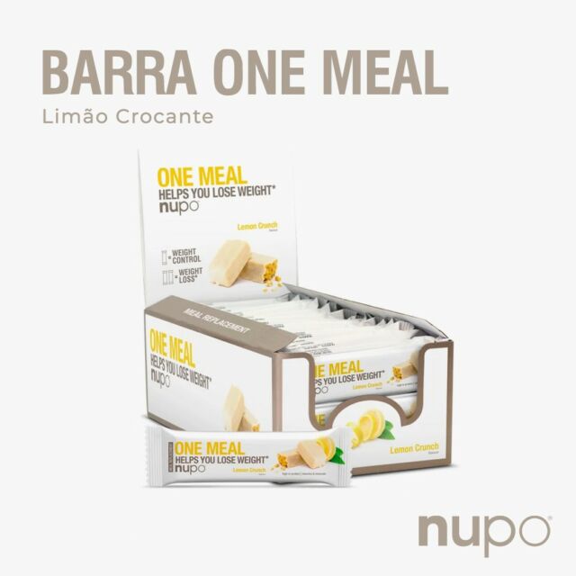 A Barra One Meal Limão Crocante da Nupo é uma barra substituta de refeição suave e deliciosa para perda de peso e controlo de peso – rica em sabor e indulgência!Prove! Vai adorar!Saiba mais em:🌐 https://nupo.com/pt/product/one-meal-bar-lemon-crunch/#nupo #nutritionalpower #nupoportugal #fitness #vidasaudavel #perdadepeso #motivation #saude #bemestar #dieta