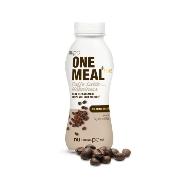 One Meal +Prime Shake – Caffe Latte Happiness, 12 måltider
