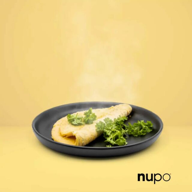 En smakfull och luftig äggomelet blandat med potatiskflingor och kryddat med en mängd olika kryddor. 🤤🤩 ​​Hitta den eller några andra av våra varianter på nupo.com  💪
