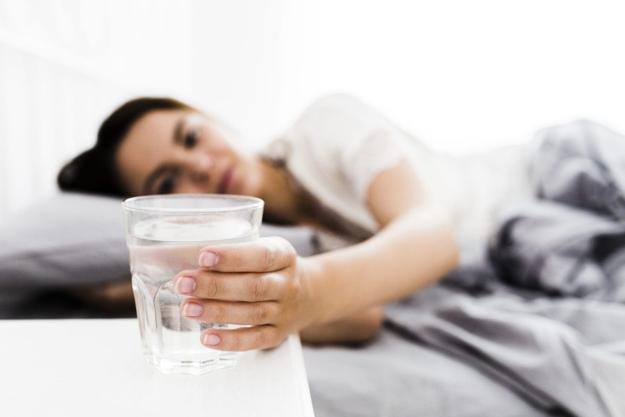voda in spanje pri hujšanju