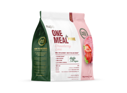 Nupo One Meal +Prime Vegan - Jahoda 360g